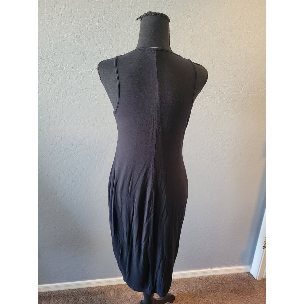 Marine Layer Sleeveless Lined Black Dress Size M Casual Everyday Wear Vacation - Picture 5 of 9